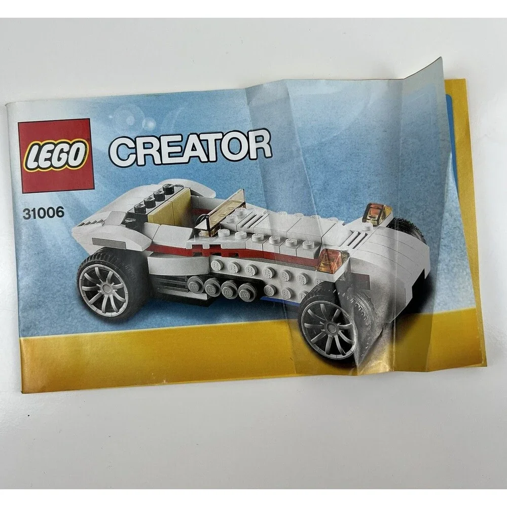 LEGO Creator 31006 1 Car Manual Replacement Guide Instruction Booklet ONLY